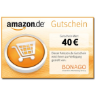 Amazon.de-Gutschein 40 Euro Amazon.de-Gutschein 40 Euro