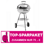 LANDMANN Edelstahl-Kugelgrill
