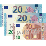 50 Euro Verrechnungsscheck