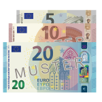 35 Euro Verrechnungsscheck 