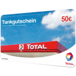 TOTAL-Tankgutschein im Wert von 50 EUR 