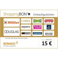 ShoppingBON über 15 Euro